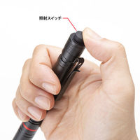 サンワサプライ ペン型ライト(ロングタイプ) LED-PEN3BK 1個