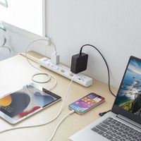 サンワサプライ  節電タップ TAP-B107UC-2W（直送品）