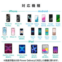 USB充電器 タイプC PD 20W USB-C×2 コンパクト 小型 Type-C 白 EC-AC3520WH エレコム 1個（直送品）