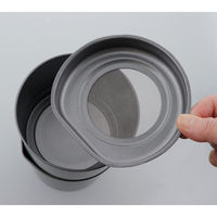 ベストコ オイルポット 油こし器 1.0Lふっ素樹脂加工 エコ Wトルネード MA-2041 1個