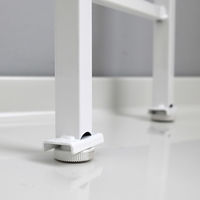 佐藤産業 WALF ウォルフ 洗濯機ラック 幅615×奥行270×高さ2070～2670mm ホワイト WS270-50 WH 1台（直送品）