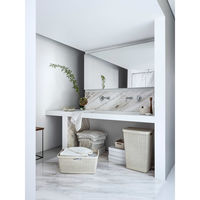 CURVER Jute ジュート ふた付きバスケット 58L ホワイト かご 4545229158843 1個