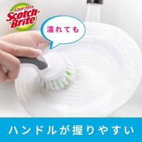 スリーエム（3M）スコッチブライト キッチン用ハンディブラシ 抗菌 ざる おろし金 スライサー K-505J（1本入）