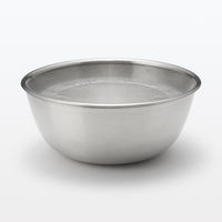 無印良品 ステンレス平ザル L 約直径22.5×高さ3.5cm 良品計画