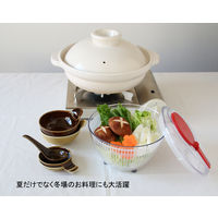 サラダスピナー 野菜水切り ViV Sサイズ レッド 直径21×高さ14cm 日本製 1セット（3個）