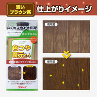 色つや復元コート　濃いブラウン 500mL 1セット（1個×3） リンレイ