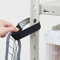 【転倒防止】 キングジム 収納棚につける落下防止ネット1200 RN1200 1個