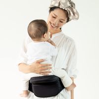 【kerata/ケラッタ】 ヒップシート 折り畳み ブラック 3か月～36か月用