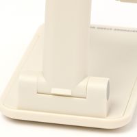 【LAKOLE/ラコレ】 折りたたみスマホスタンド アイボリー