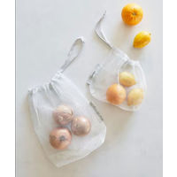 野菜ストックバッグ（L） ホワイト LAKOLE/ラコレ