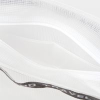 （SPA&TRAVEL）スパポーチ（L） クリア×チャコール LAKOLE/ラコレ