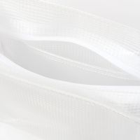 （SPA&TRAVEL）スクエアポーチ クリア×チャコール LAKOLE/ラコレ