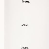 ウォーターボトル（500ml） ホワイト LAKOLE/ラコレ