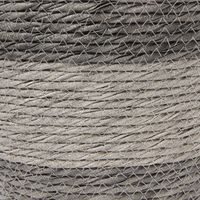 トライカラーバスケット（S） ダークグレー LAKOLE/ラコレ