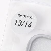 ポケット付きPUレザーiPhoneケース （iPhone13/14） シルバー LAKOLE/ラコレ