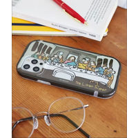 （世界の名作）フレームカラーiPhoneケースiPhone14PRO ラストサパー LAKOLE/ラコレ