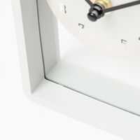 【LAKOLE/ラコレ】 フレーム置き時計 グレー