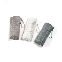 【LAKOLE/ラコレ】 晴雨&遮熱折り畳み傘 ブラック