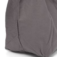 【LAKOLE/ラコレ】 コットンエコバッグ（M） チャコール