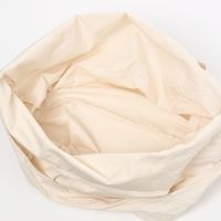 コットンエコバッグ（L） アイボリー LAKOLE/ラコレ