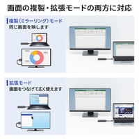 サンワサプライ 4K対応ワイヤレスHDMIエクステンダー（Type-C接続用） VGA-EXWHD12C 1個（直送品）