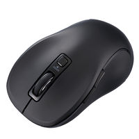 ナカバヤシ Bluetooth静音5ボタンBlueLEDマウス/ブラック MUS-BKF215BK 1個