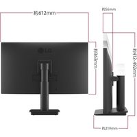 LG Electronics Japan  27インチ 液晶ディスプレイ(1920x1080/IPS/アンチグレア) 27MS550-B（直送品）