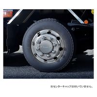パーマンコーポレーション ゆるみチェック ナットキャップ クロームメッキ 新ISO 33mm 8ヶ入 1216120000 1個（直送品）
