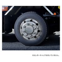 パーマンコーポレーション ゆるみチェックナットキャップクロームメッキ新ISO33mm大型低床車用8ヶ入 1216150000 1個（直送品）