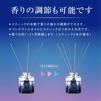 お部屋の消臭力 プレミアムアロマ スティック 部屋用 ヒーリングカモミール 本体 50ml 1セット（1個×3） 芳香剤 エステー