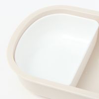 らこれキッズ ランチボックス アイボリー 1セット（1個×2） LAKOLE/ラコレ