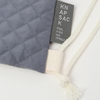 【LAKOLE/ラコレ】 【らこれキッズ】シンプルナップサック ブルー