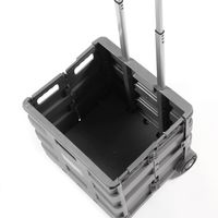 【LAKOLE/ラコレ】 キャリーカート ブラック