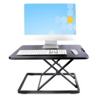 Startech.com 昇降デスク/耐荷重8kg/670x470mm/高さ調節可能 LAPTOP-SIT-STAND 1個（直送品）