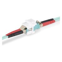 Startech.com 光ケーブル中継コネクター LC-LC シングル マルチモード DMFKSLCLCCOUPLER 1個（直送品）