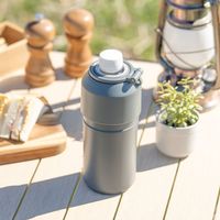 武田コーポレーション 500-600ML対応ペットボトルホルダーGY PBH-500GY 1箱(9個入)（直送品）