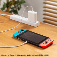 サンワサプライ USB Type-Cシリコンメッシュケーブル(PD60W・1m・ホワイト) KU-CCP60SM10W 1本