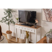 東谷 ROOM ESSENCE コンソール 幅1000×奥行330×高さ740mm ホワイト COD-456WH 1台（直送品）