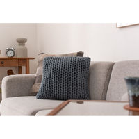 東谷 ニットクッション FAB-101BL 1個（直送品）