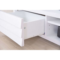 東谷 ROOM ESSENCE ローボード 幅1500×奥行400×高さ300mm ホワイト LE-455WH 1台（直送品）