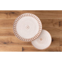 東谷 ROOM ESSENCE トレーテーブル S 幅295×奥行295×高さ295mm ベージュ LFS-190B 1台（直送品）