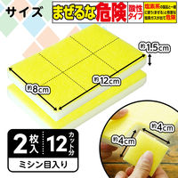 激落ちくん 水だけで落ちる クエン酸＋メラミンクリーナー キッチン お掃除用スポンジ 水アカ用 12カット×2枚 1セット（1個×10）レック