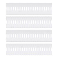 Startech.com ケーブル用ネームタグ 面ファスナー式 9cm ホワイト 配線整理ラベル CABLE-TAG-HLWH 1セット(100個入)