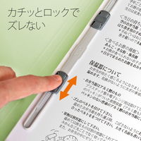 プラス 紙製ファイル フラットファイル 年組氏名 B5 タテ グリーン 79526 1箱(1袋(10冊入)×10)