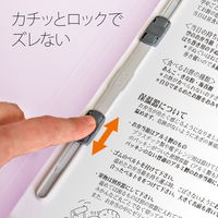 プラス 紙製ファイル フラットファイル 年組氏名 B5 タテ バイオレット 79522 1箱(1袋(10冊入)×10)