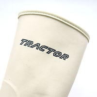 マルカツ トラクターシューズ 股付 涼白 中(24.0cm~24.5cm) TRW-8 1足（直送品）