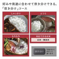 日立 炊飯器 RZ-A100HJ H チャコールグレー 5.5合 圧力IHタイプ 日本製 蒸気セーブ