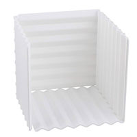 ベストコ リバティーコーポレーション 冷蔵庫 冷凍庫 仕切り 4枚組 ホワイト LD-493 1個