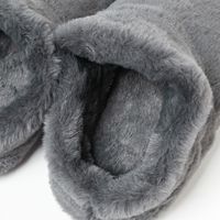 【LAKOLE/ラコレ】 ファールームブーツ グレー