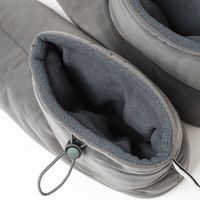 【LAKOLE/ラコレ】 キルトルームブーツ チャコール